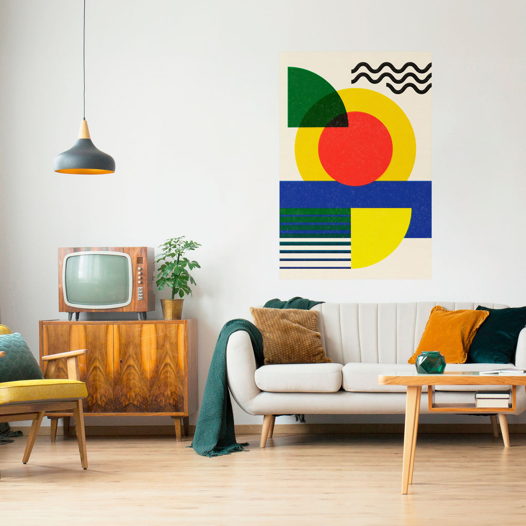 Affiche verticale autocollante « FORMATION AU COUCHER DU SOLEIL »