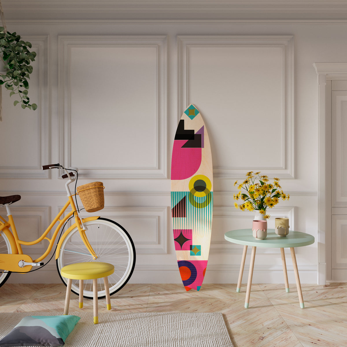 FORM VARIETY Surfboard Decorative Panel