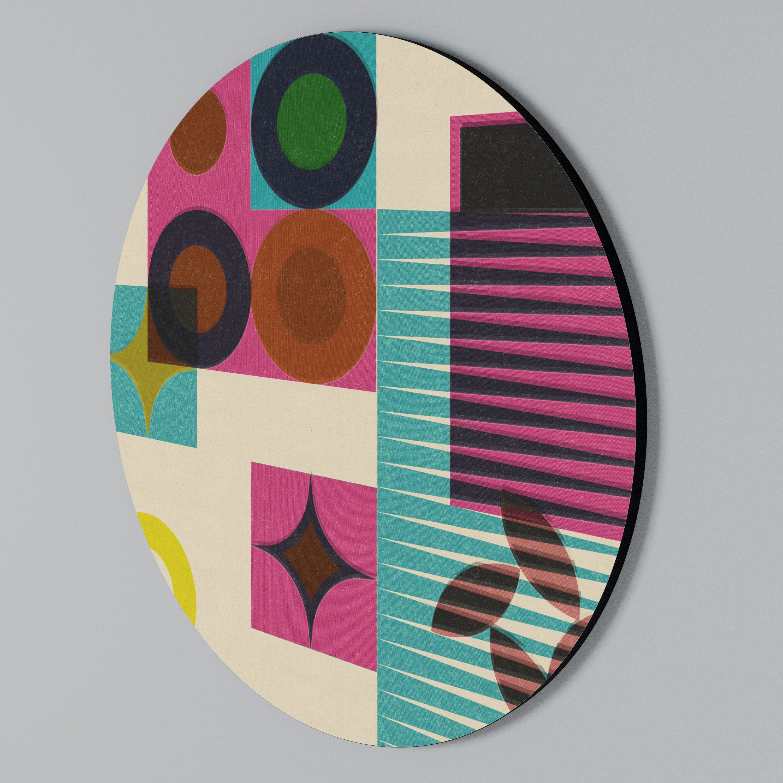 FORM VARIETY Round Wall Art