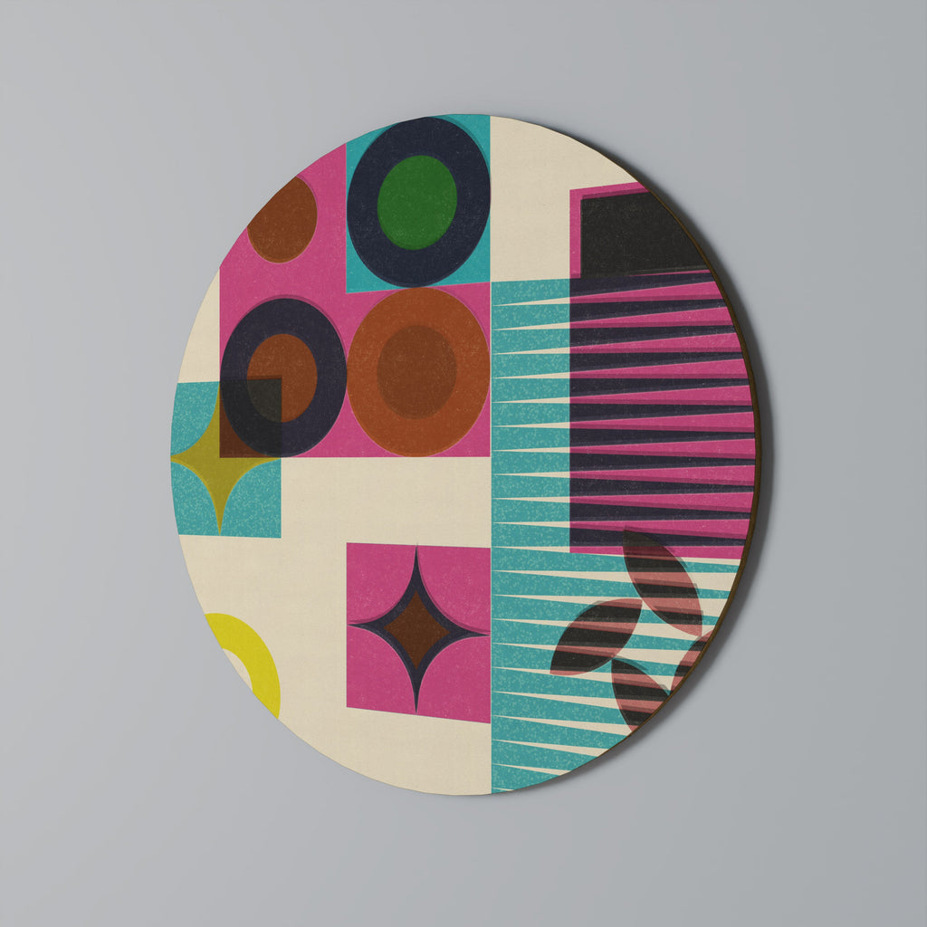 FORME VARIÉTÉ Art mural rond