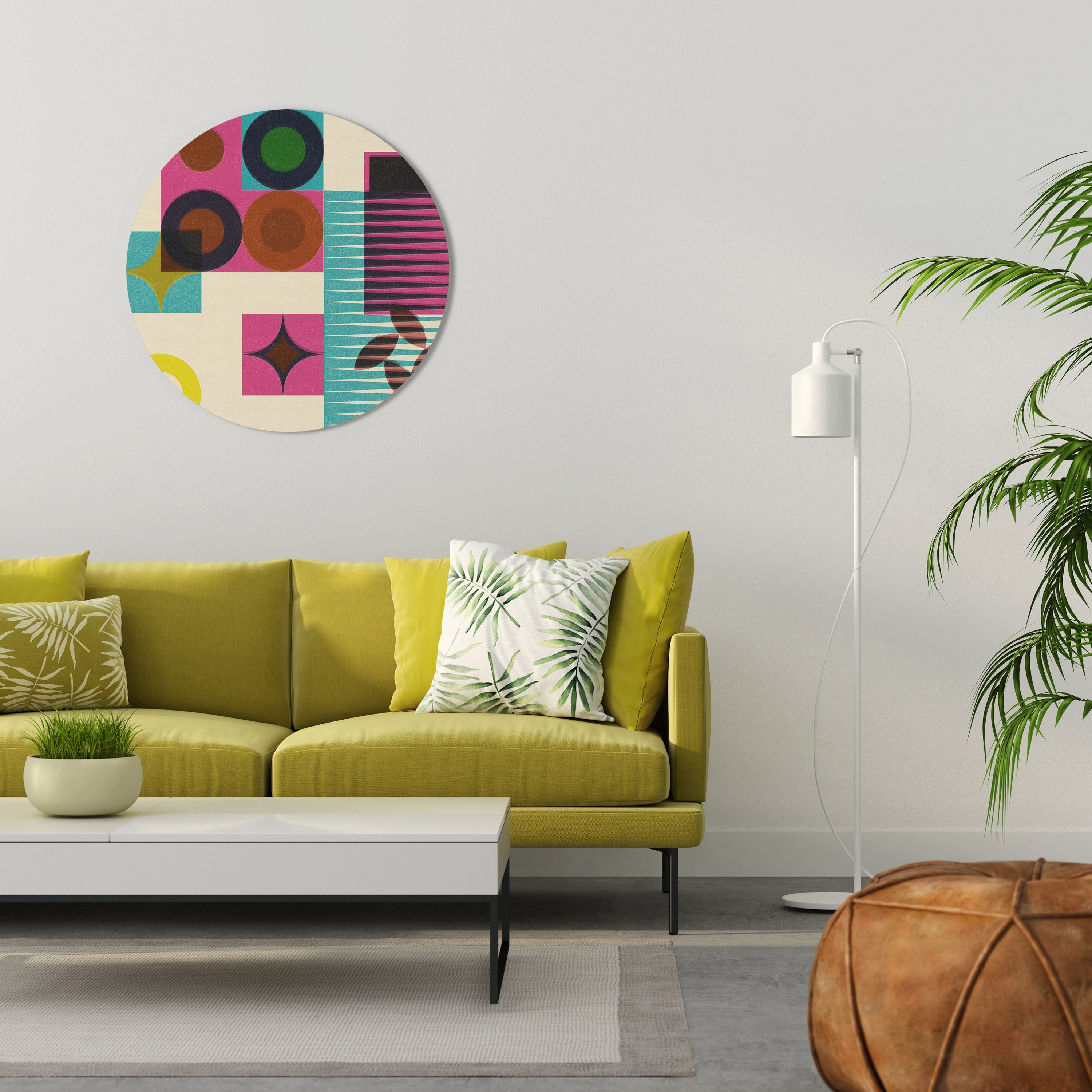 FORME VARIÉTÉ Art mural rond