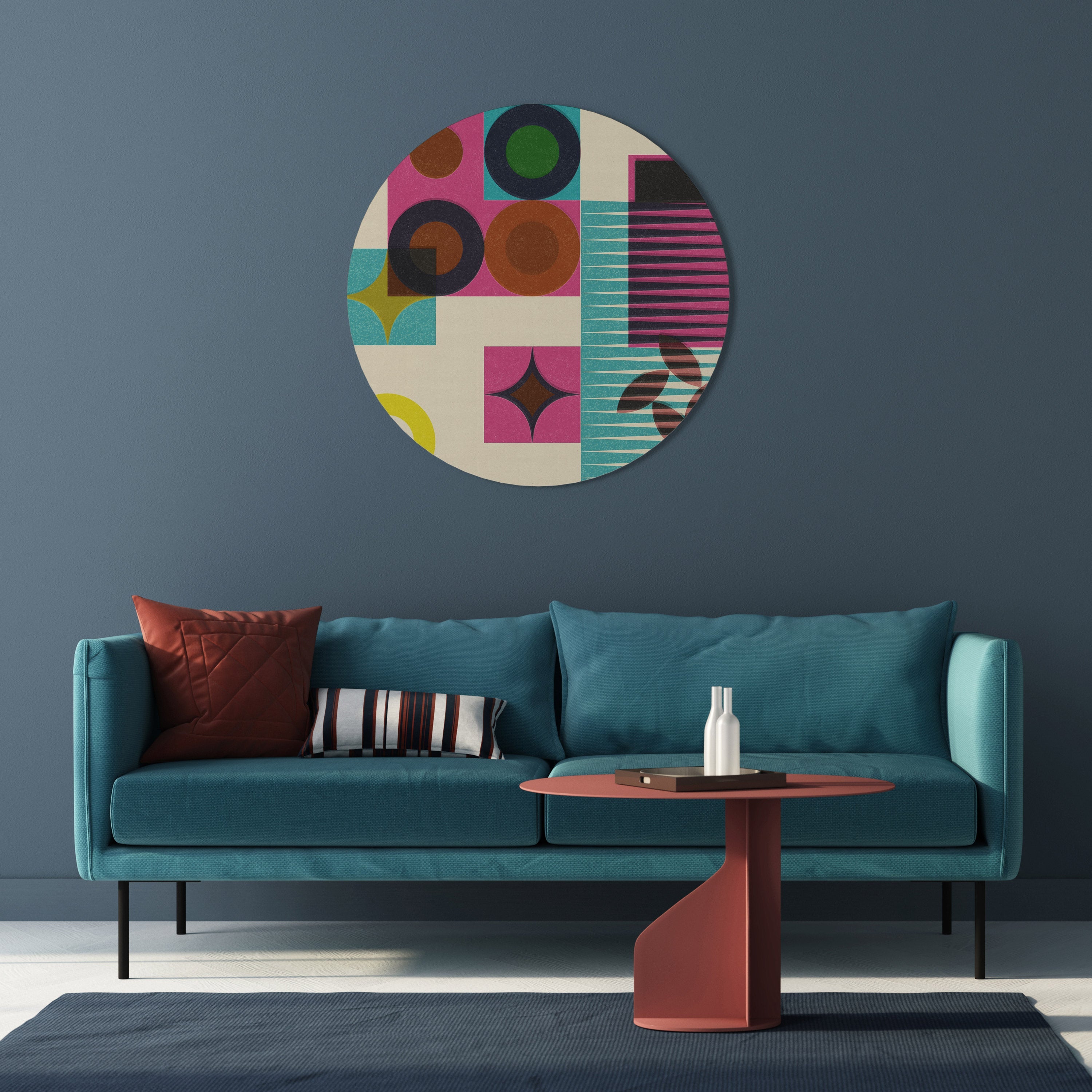FORME VARIÉTÉ Art mural rond