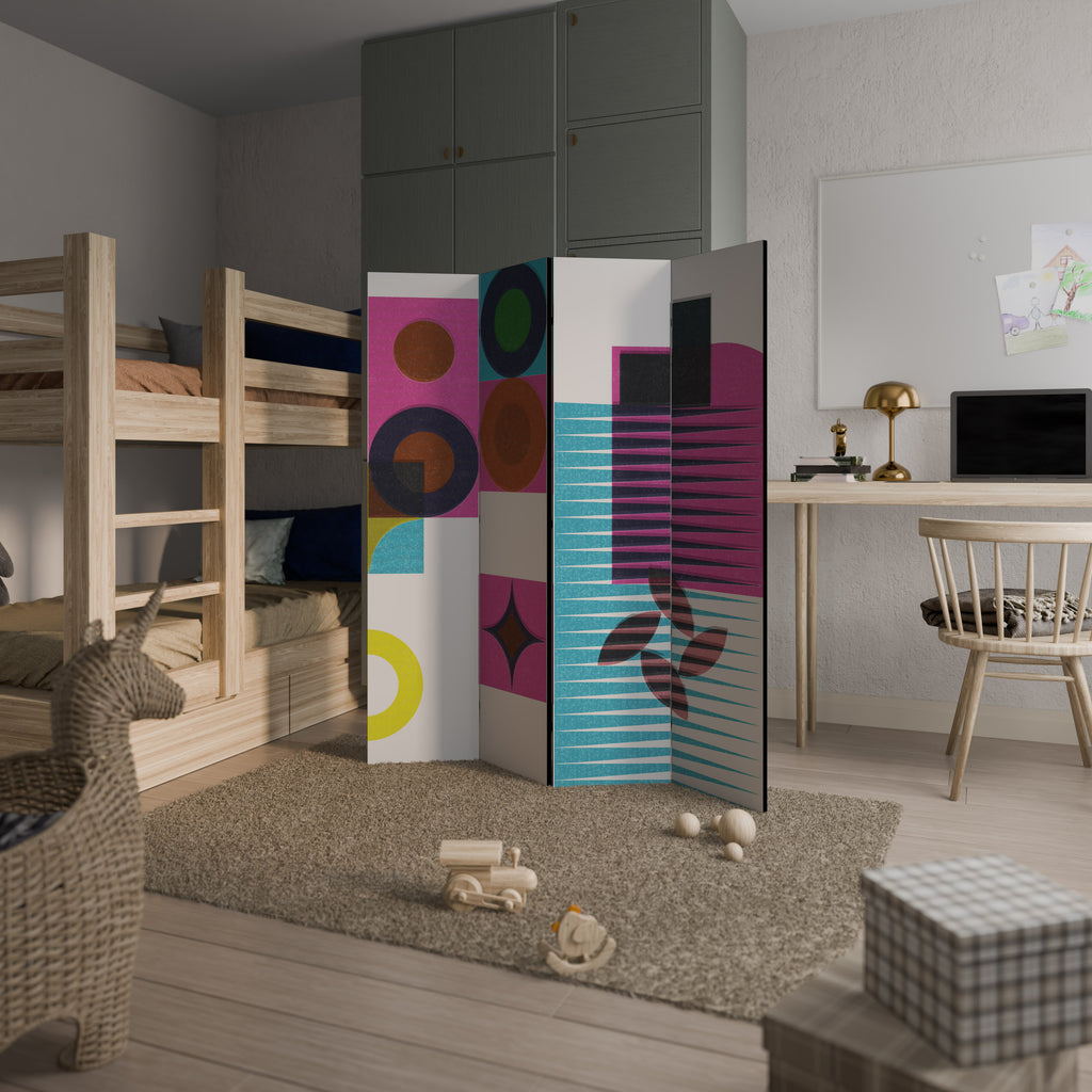 FORM VARIETY 4-Panel Room Divider