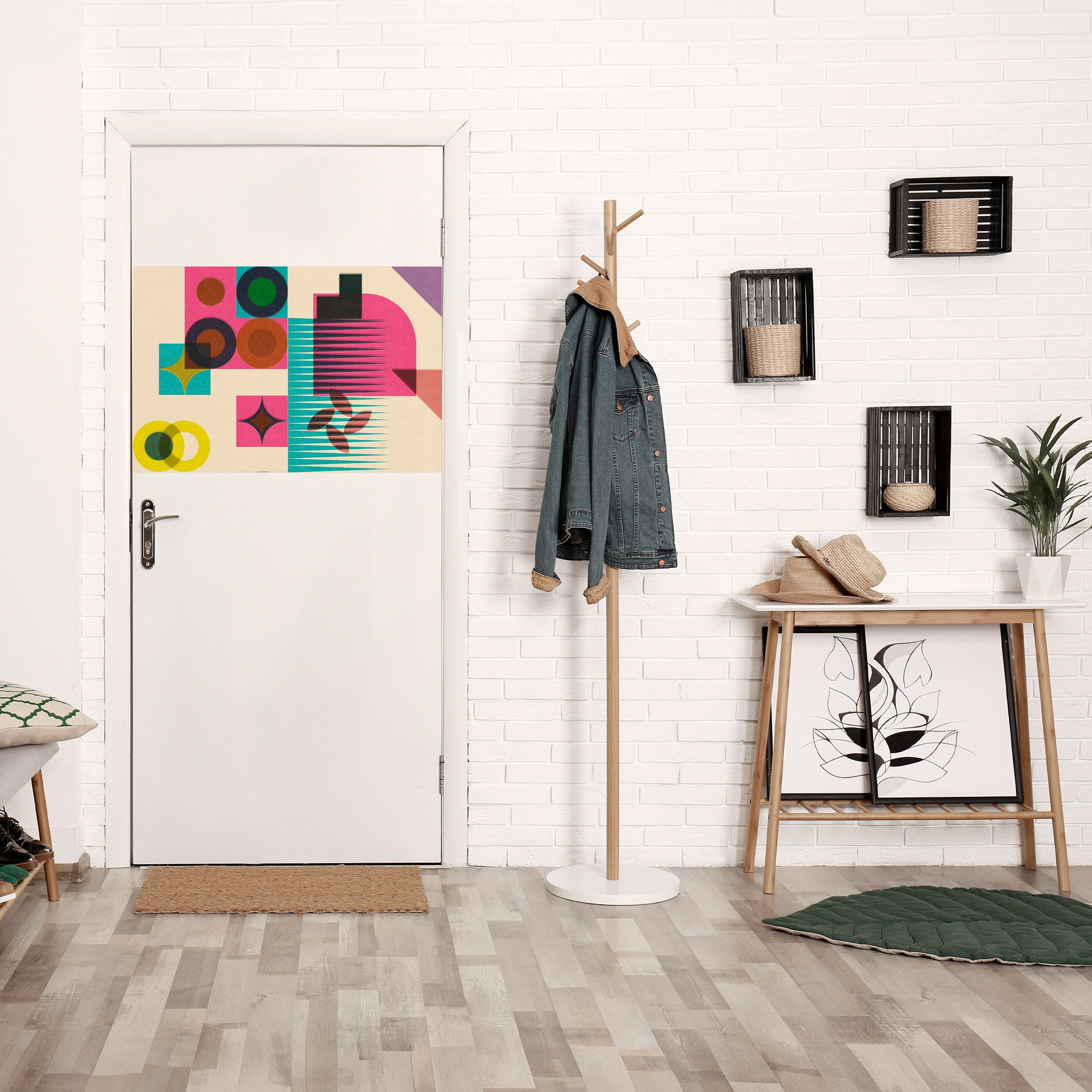 Affiche horizontale autocollante FORME VARIÉTÉ