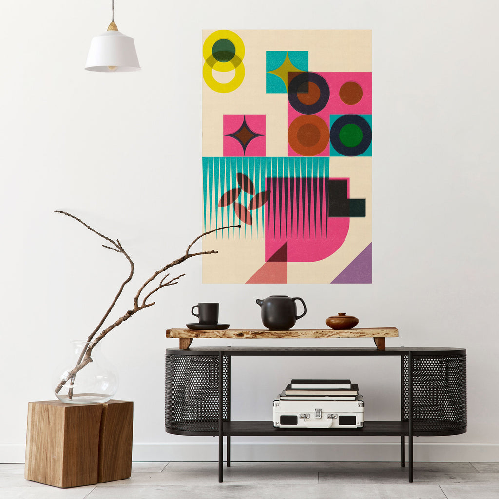 Affiche verticale autocollante FORME VARIÉTÉ