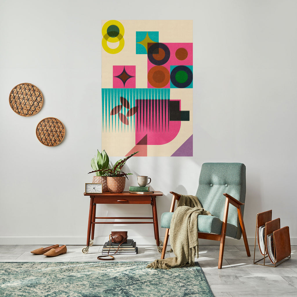 Affiche verticale autocollante FORME VARIÉTÉ