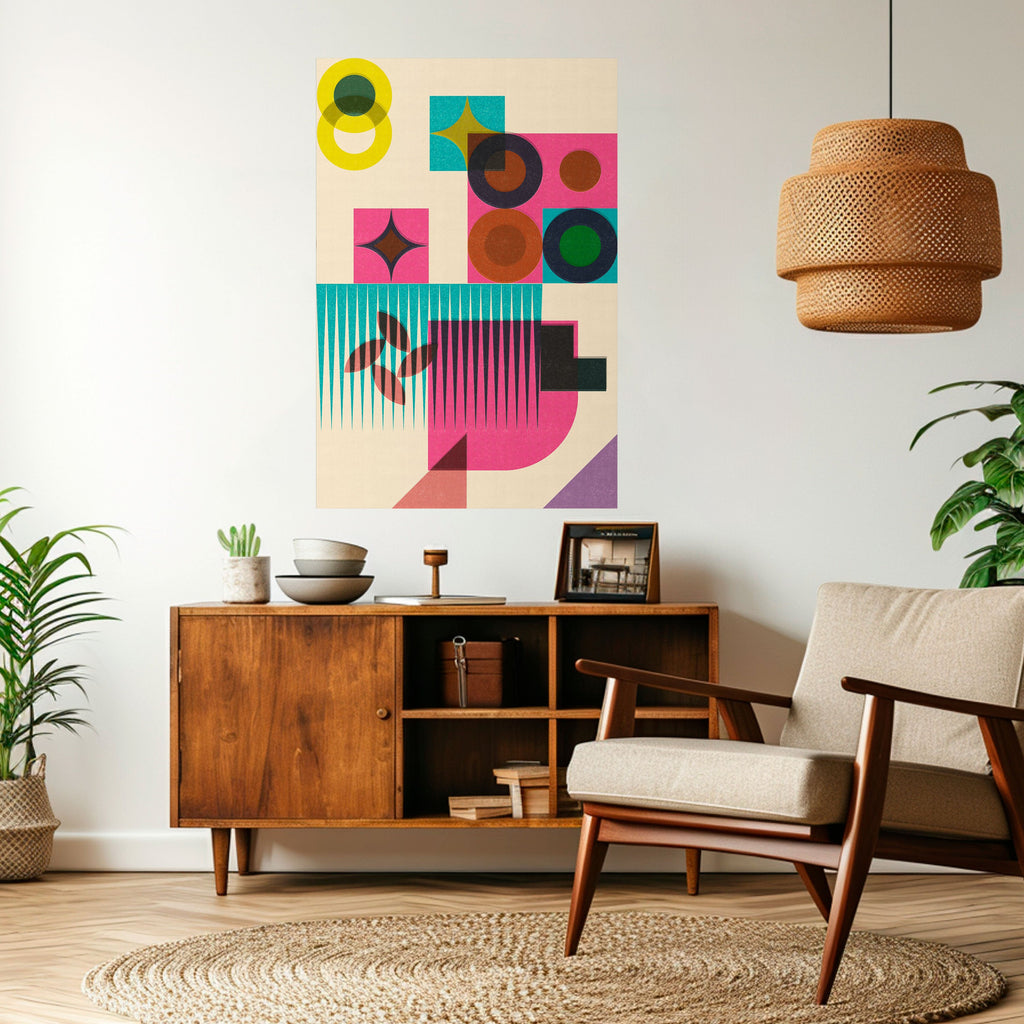 Affiche verticale autocollante FORME VARIÉTÉ