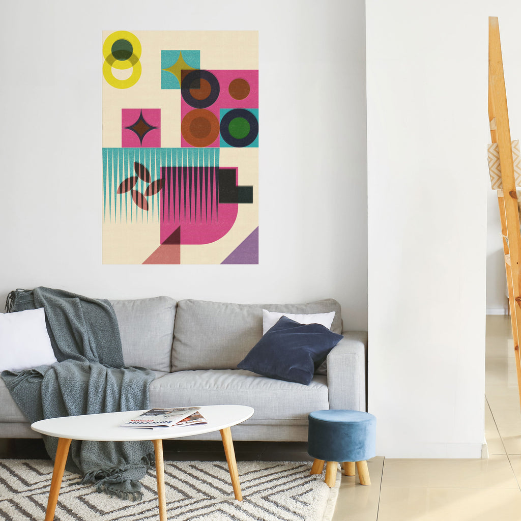 Affiche verticale autocollante FORME VARIÉTÉ