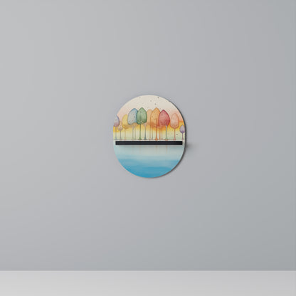 COLORFUL OASIS Art Shelf