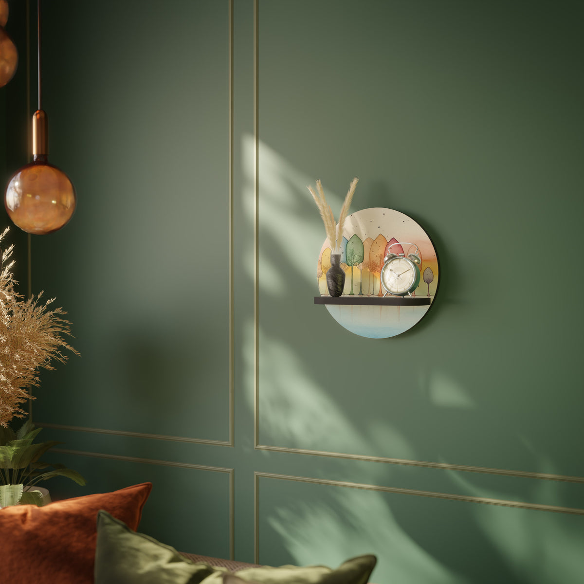 COLORFUL OASIS Art Shelf