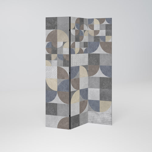 UN MORCEAU DE FORME Séparateur de pièce décoratif à 3 panneaux