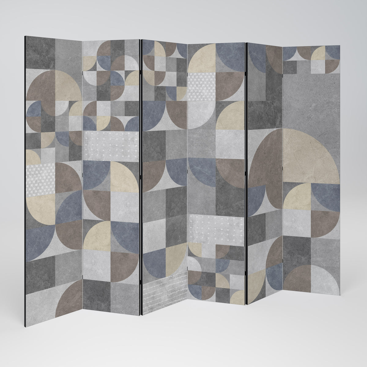 A PIECE OF SHAPE 6-Panel Room Divider