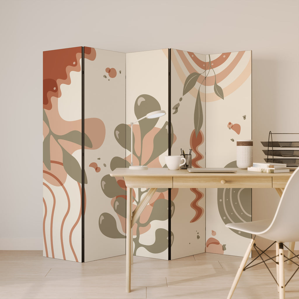 ARTISTRY AURA 5-Panel Room Divider