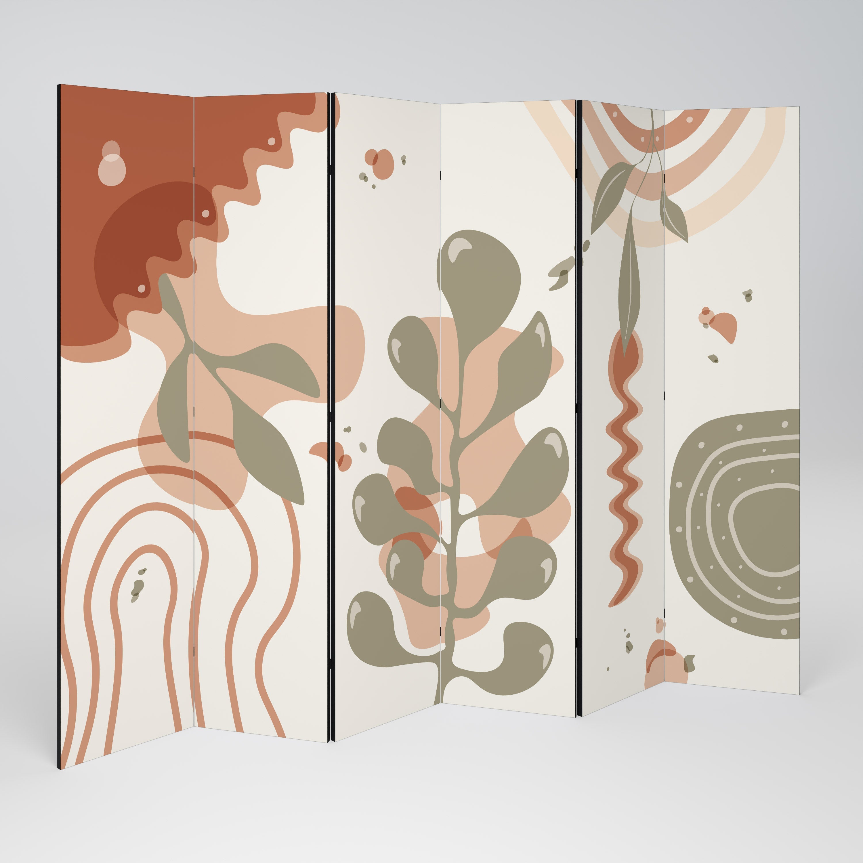 ARTISTRY AURA Decorative 6-Panel Room Divider