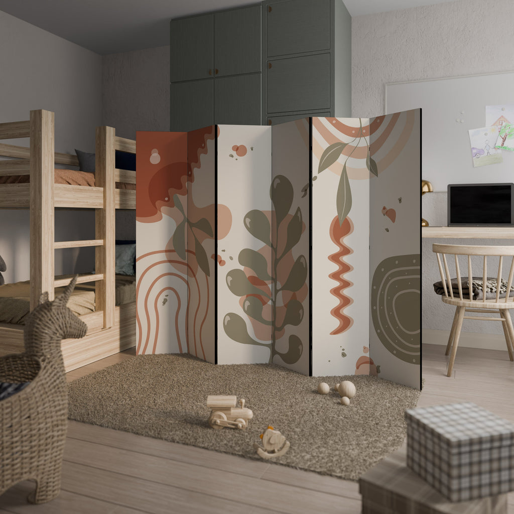 ARTISTRY AURA Decorative 6-Panel Room Divider