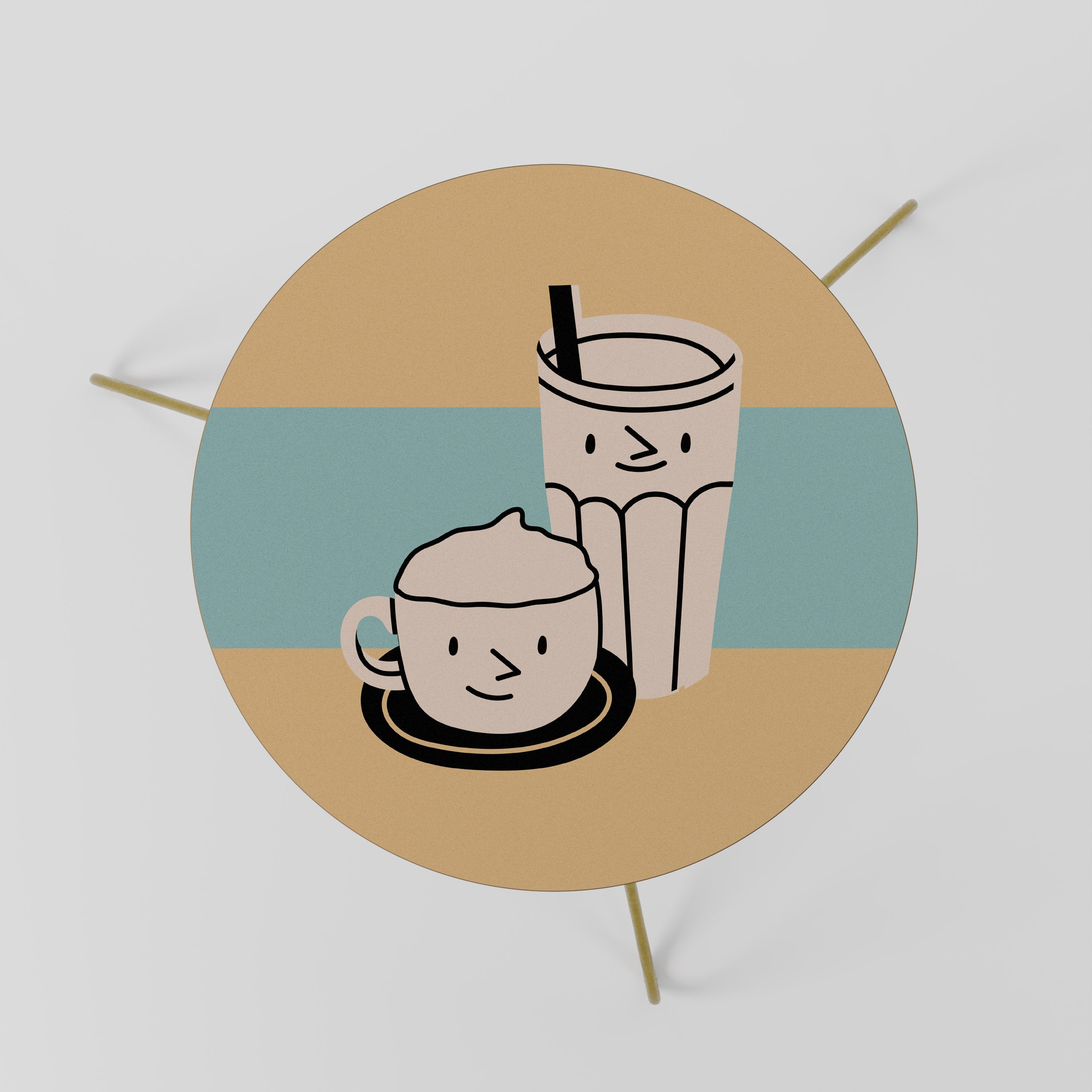 COFFEE PLEASURES Coffee Table 60