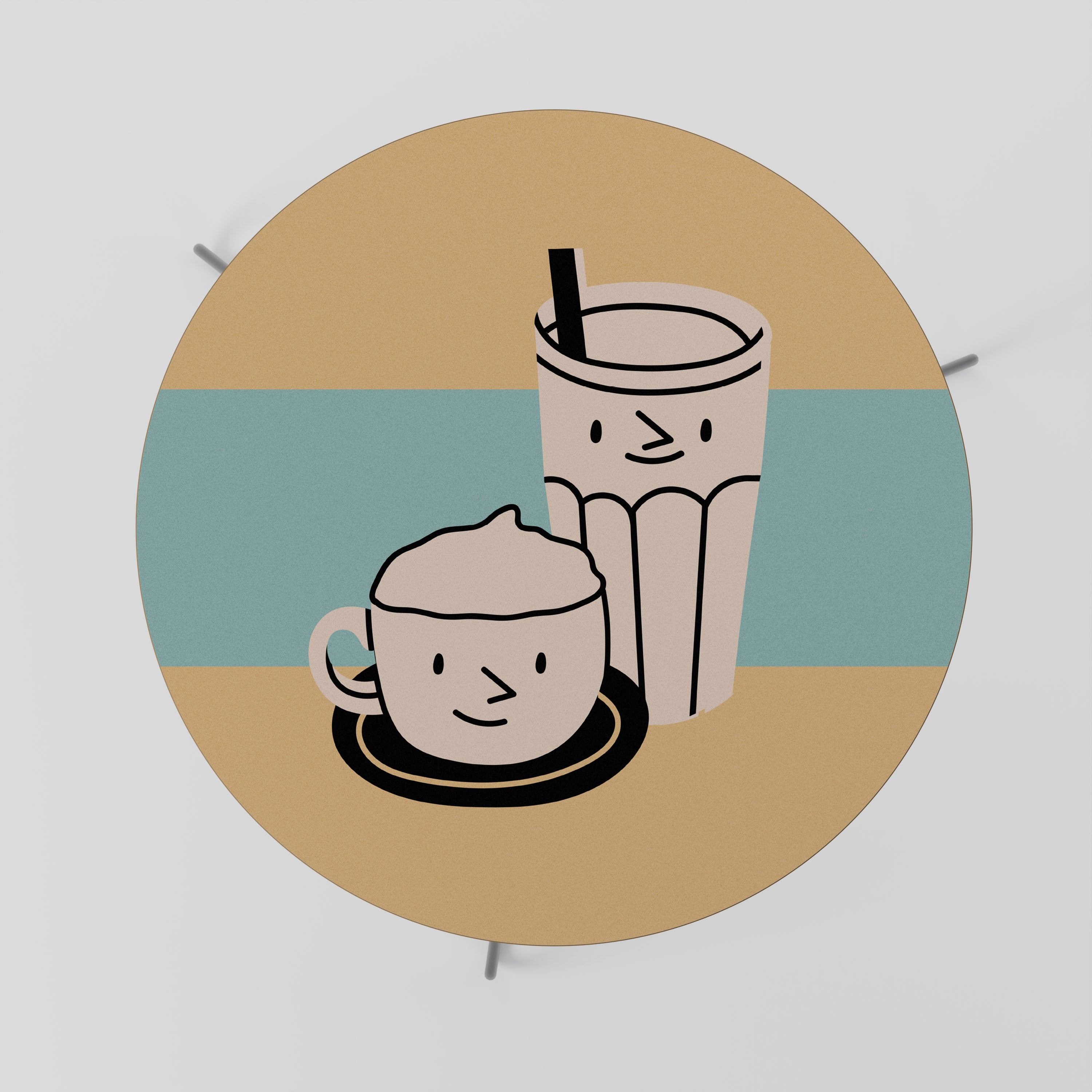 PLAISIRS DU CAFÉ Table basse 69