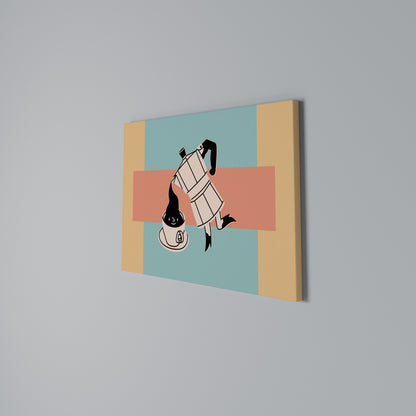 POWER ESPRESSO Horizontal Canvas Print