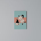 POWER ESPRESSO Vertical Canvas Print