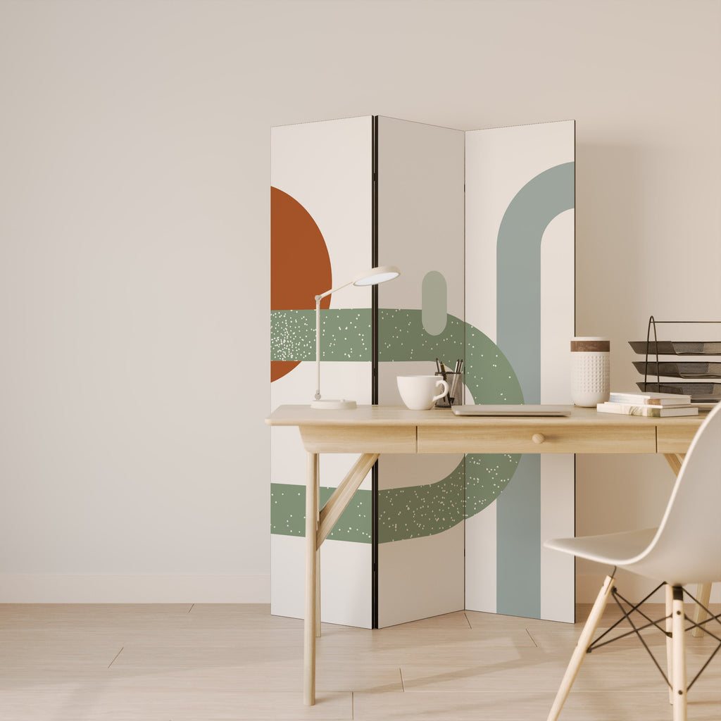 INFINITY'S EMBRACE Decorative 3-Panel Room Divider