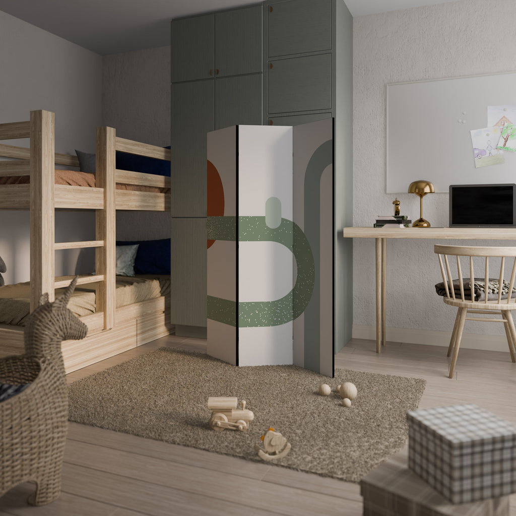 INFINITY'S EMBRACE Decorative 3-Panel Room Divider