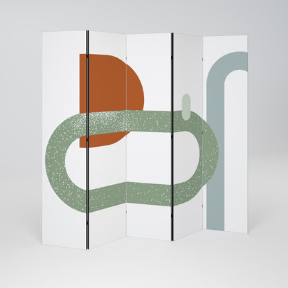 INFINITY'S EMBRACE 5-Panel Room Divider