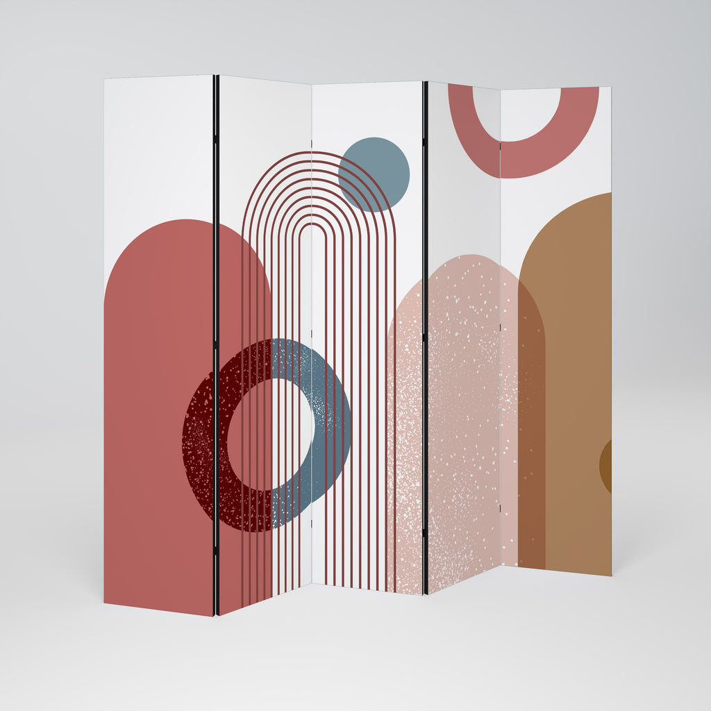 SHAPESCAPE LEAP Decorative 5-Panel Room Divider