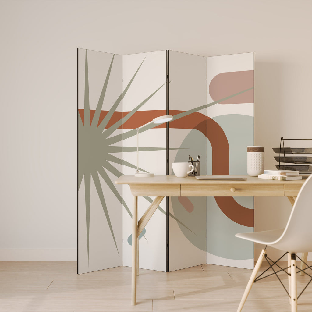 SHAPESHIFT FUSION Decorative 4-Panel Room Divider