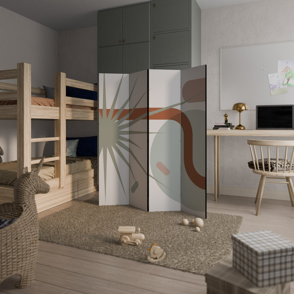 SHAPESHIFT FUSION Decorative 4-Panel Room Divider
