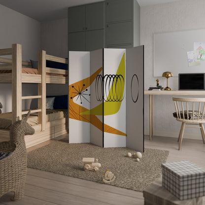 MAGNETIC HIT 4-Panel Room Divider