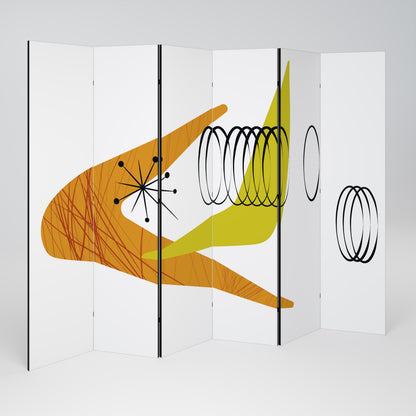MAGNETIC HIT 6-Panel Room Divider