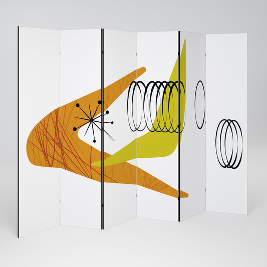 MAGNETIC HIT 6-Panel Room Divider