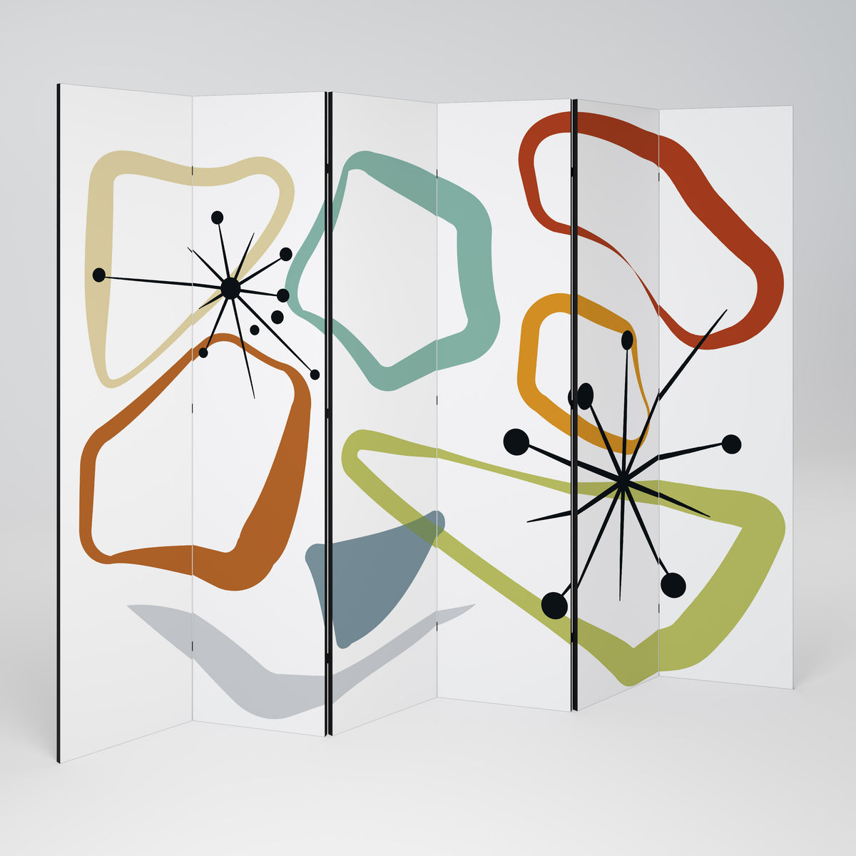 INTO THE RIM 6-Panel Room Divider