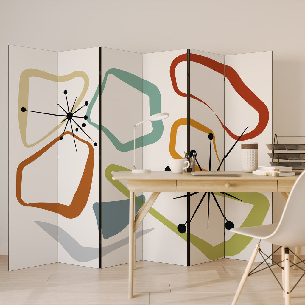 INTO THE RIM Decorative 6-Panel Room Divider