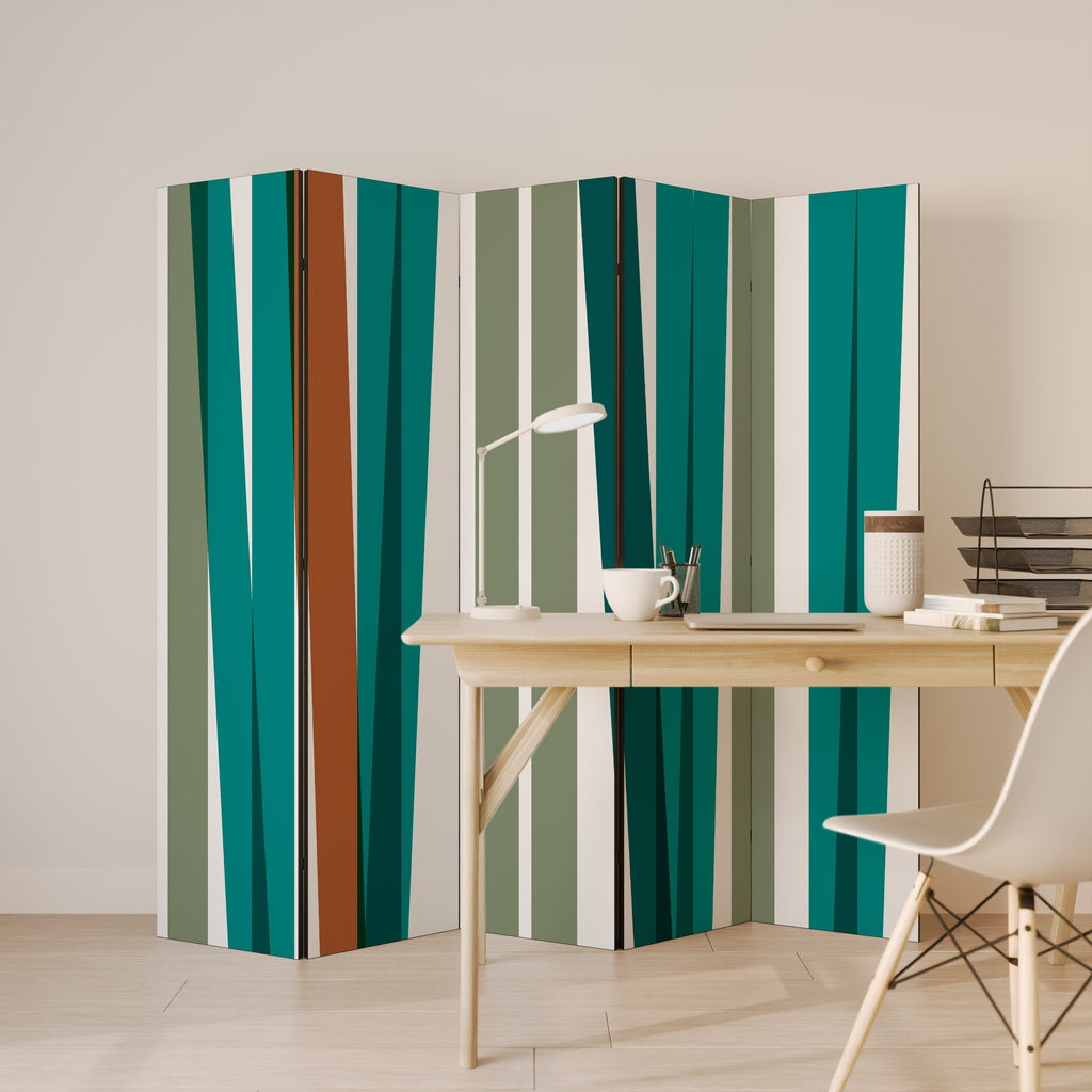 MEDLEY DROP Decorative 5-Panel Room Divider