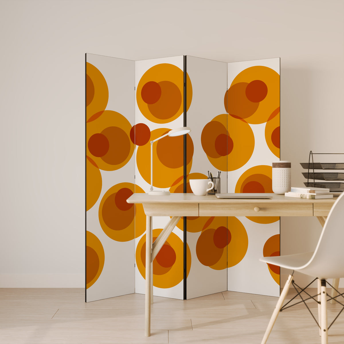 CONFIGURATION LOSS 4-Panel Room Divider