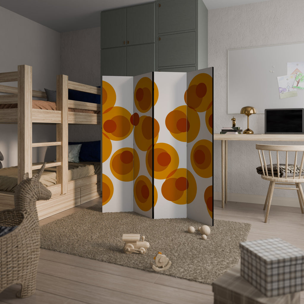 CONFIGURATION LOSS Decorative 4-Panel Room Divider