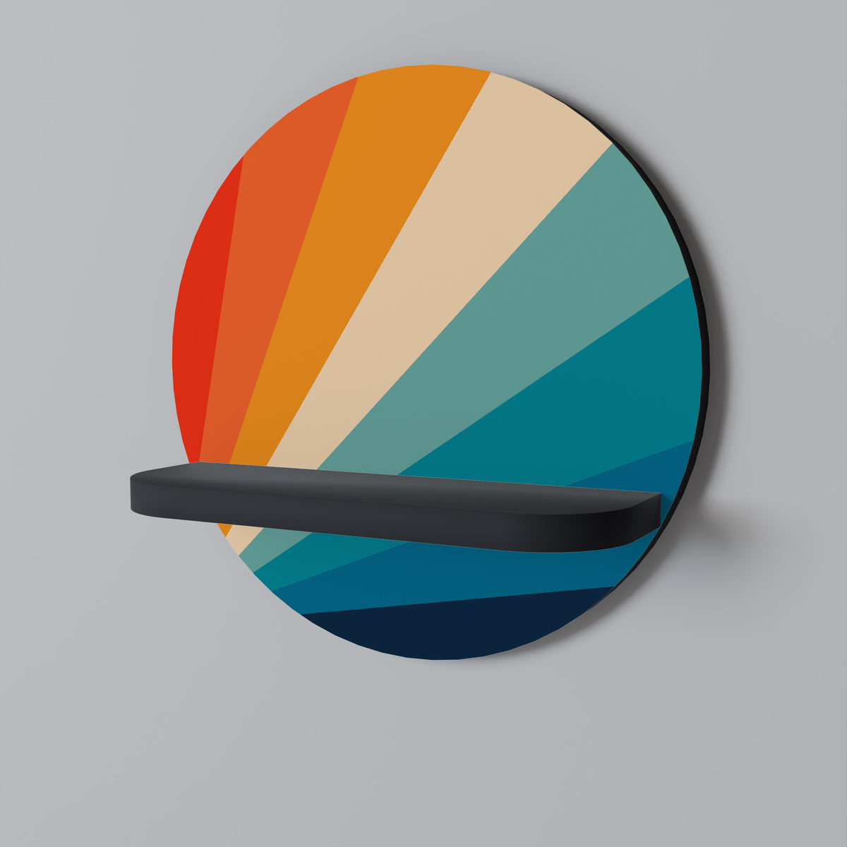 PRISM CONCUSSION Art Shelf