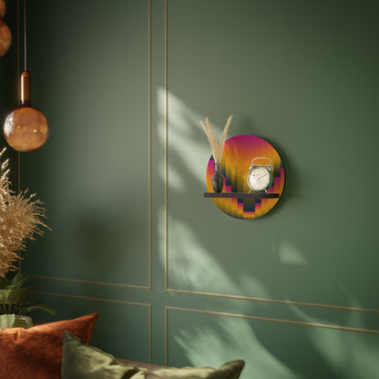 GOLDEN FADE Art Shelf