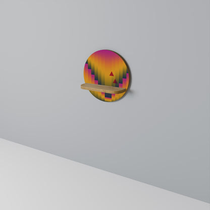 GOLDEN FADE Art Shelf