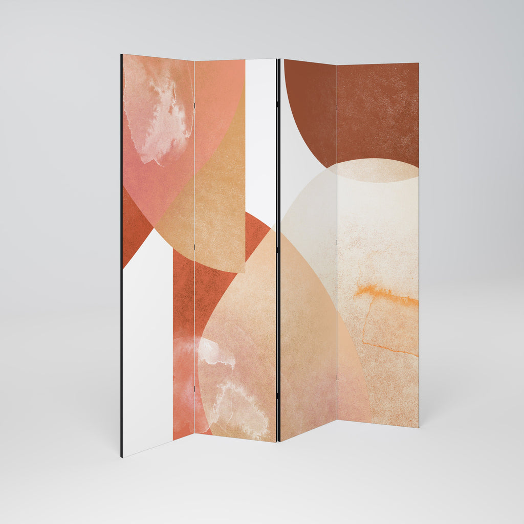 LEVITATING HOURS Decorative 4-Panel Room Divider
