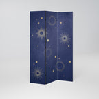 MIDNIGHT PATH 3-Panel Room Divider