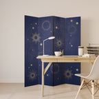MIDNIGHT PATH 4-Panel Room Divider