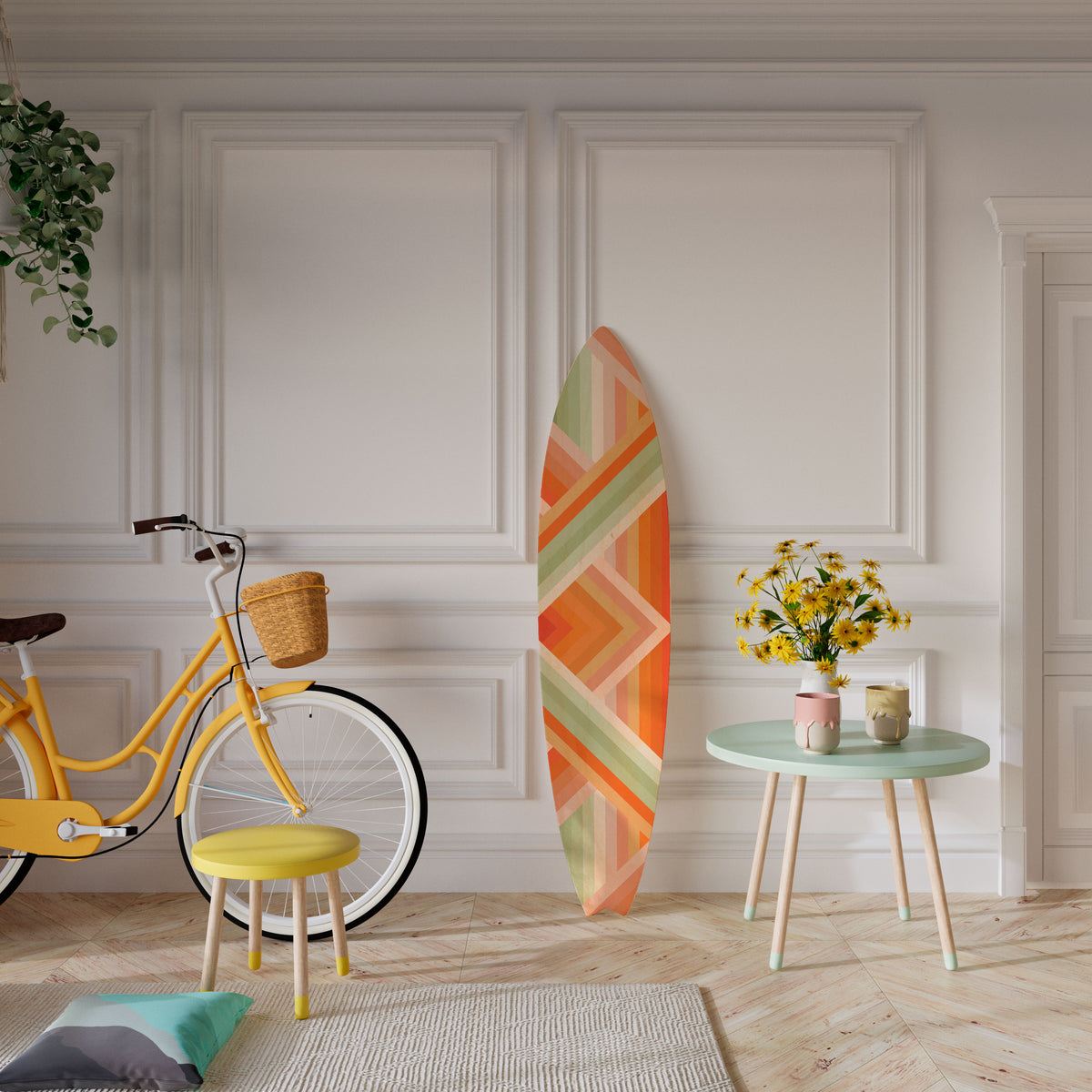 GRADIENT PICKS Surfboard Decorative Panel