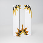 EXPLOSIVE HARMONY 3-Panel Room Divider
