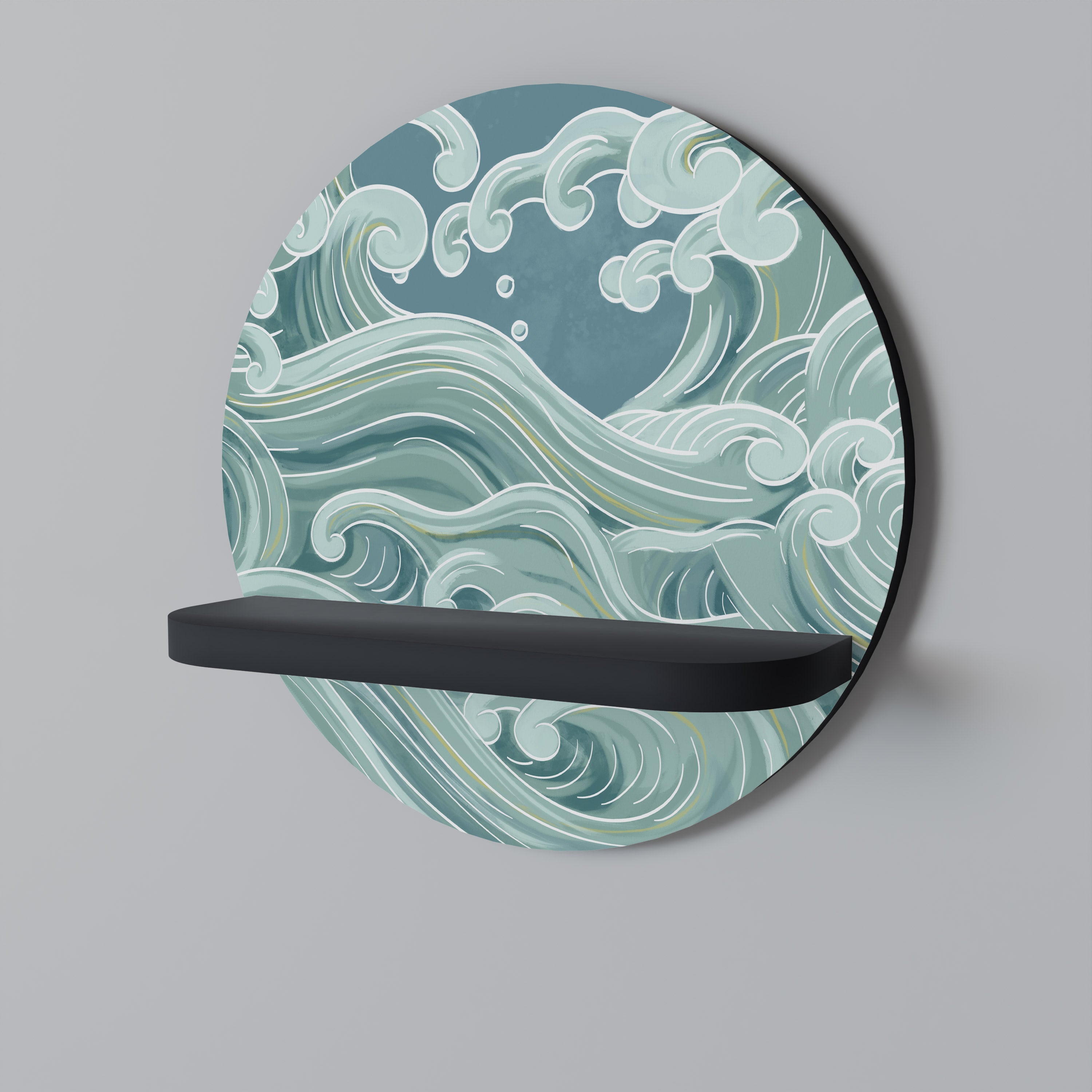 ASIAN SWAY Art Shelf