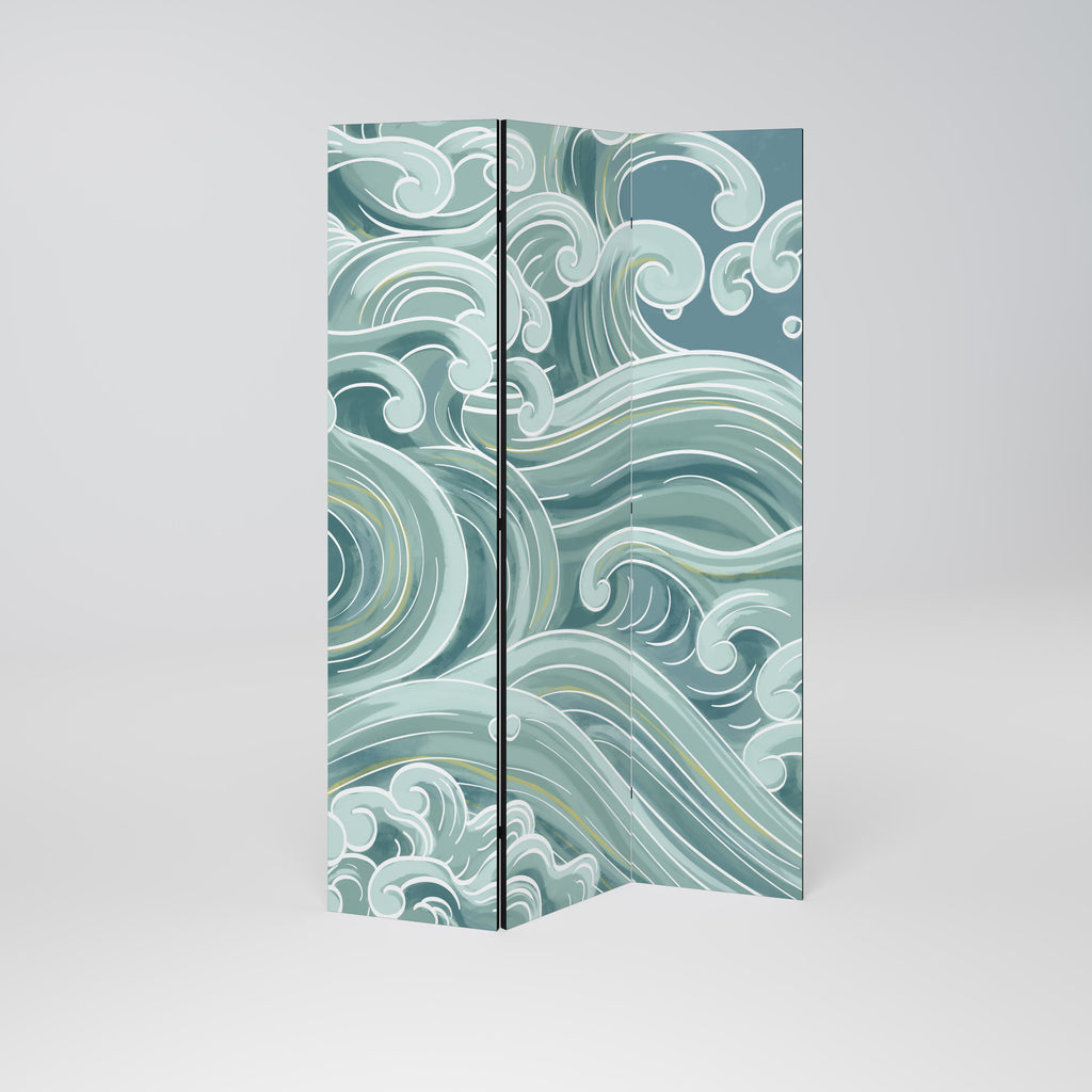 ASIAN SWAY 3-Panel Room Divider