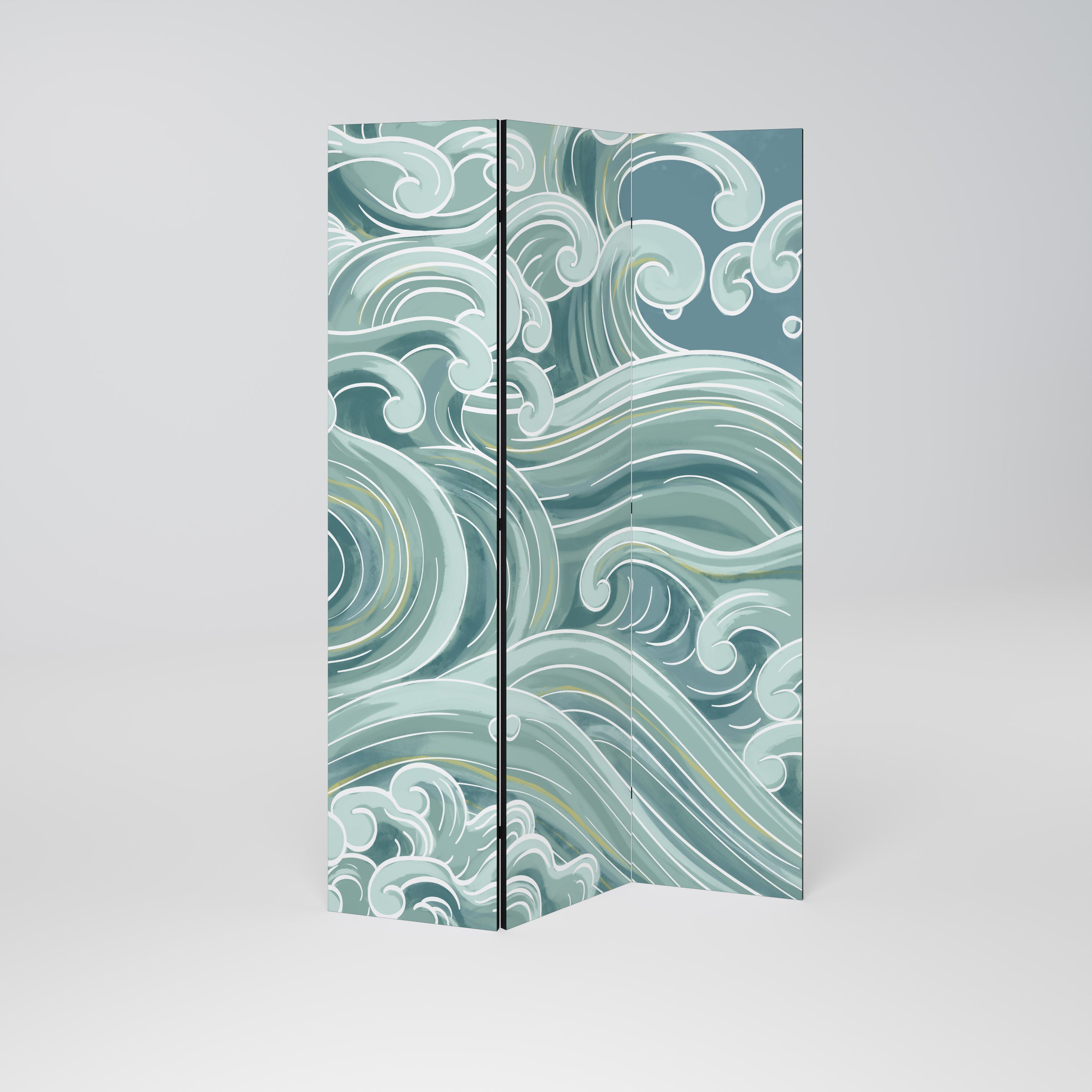 ASIAN SWAY 3-Panel Room Divider