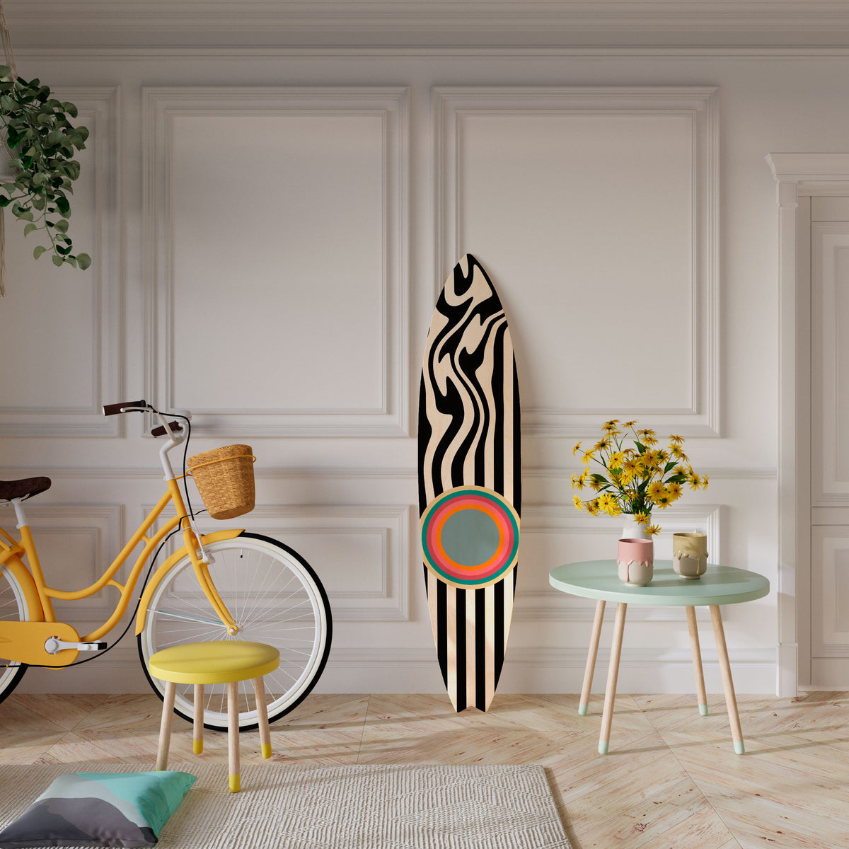 SPECTRA SHOWCASE Surfboard Decorative Panel