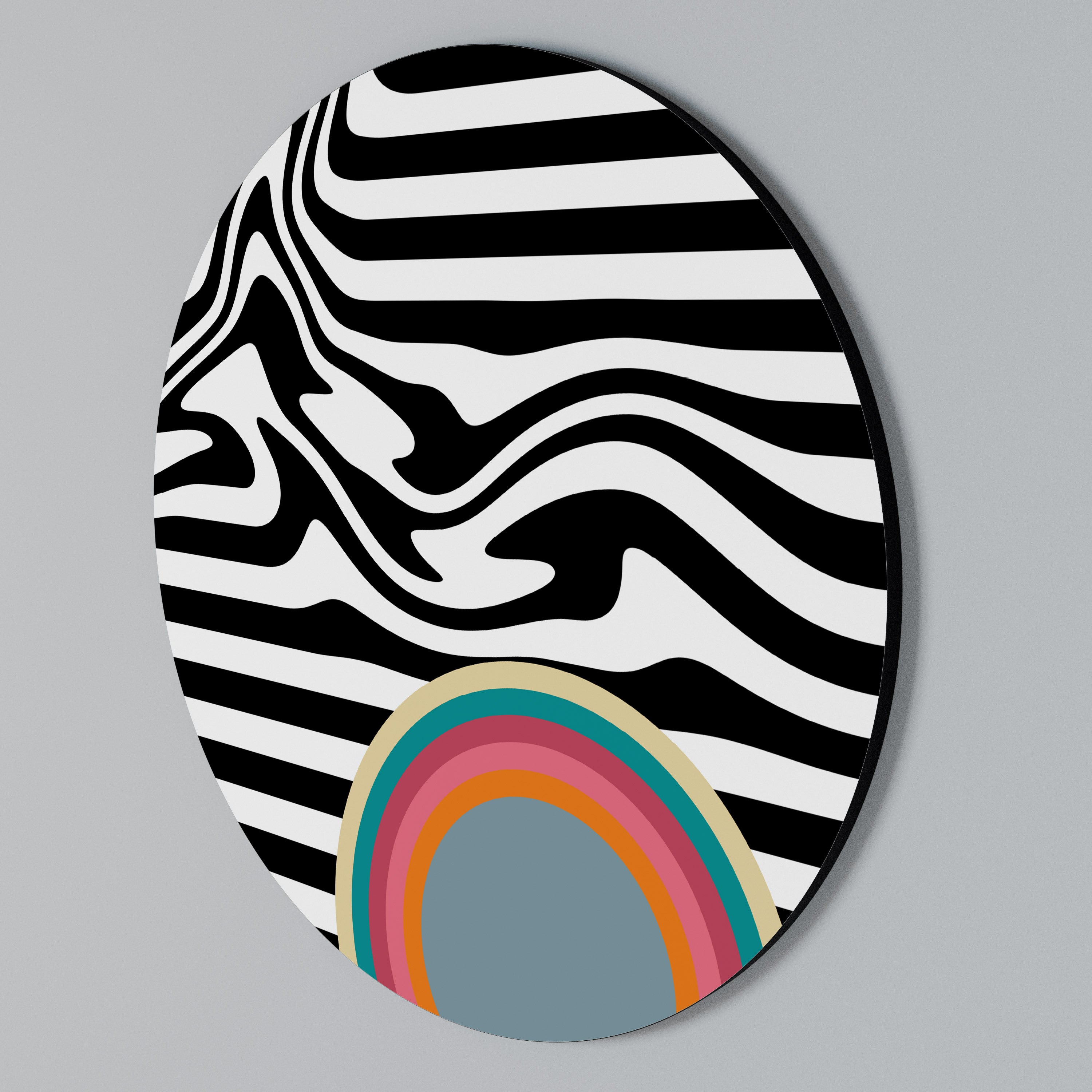 SPECTRA SHOWCASE Round Wall Art